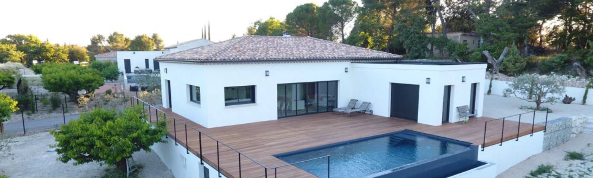 Maison contemporaine avec piscine aux portes du Luberon - Vaucluse